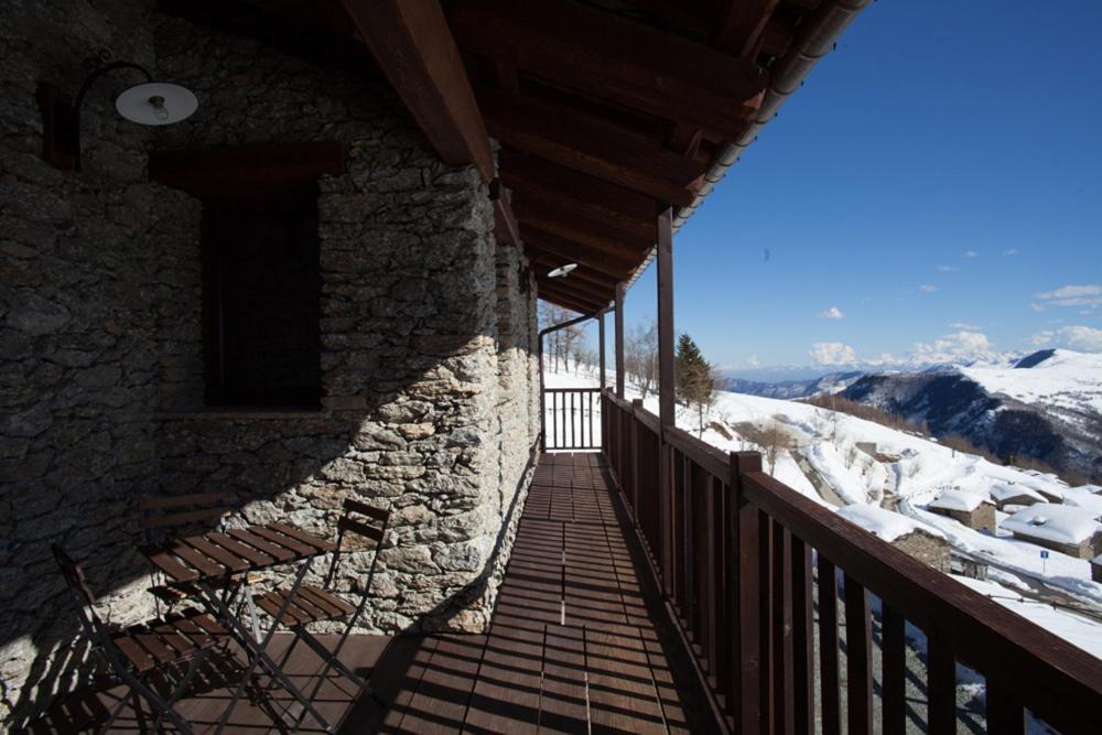 Agriturismo A Nostro Mizoun Ostana エクステリア 写真